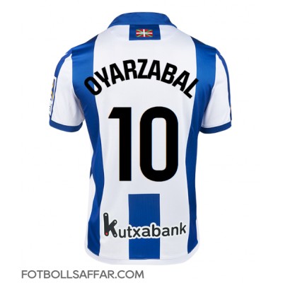 Real Sociedad Mikel Oyarzabal #10 Hemmatröja 2024-25 Kortärmad Real Sociedad Mikel Oyarzabal #10 Hemmatröja 2024-25 Kortärmad